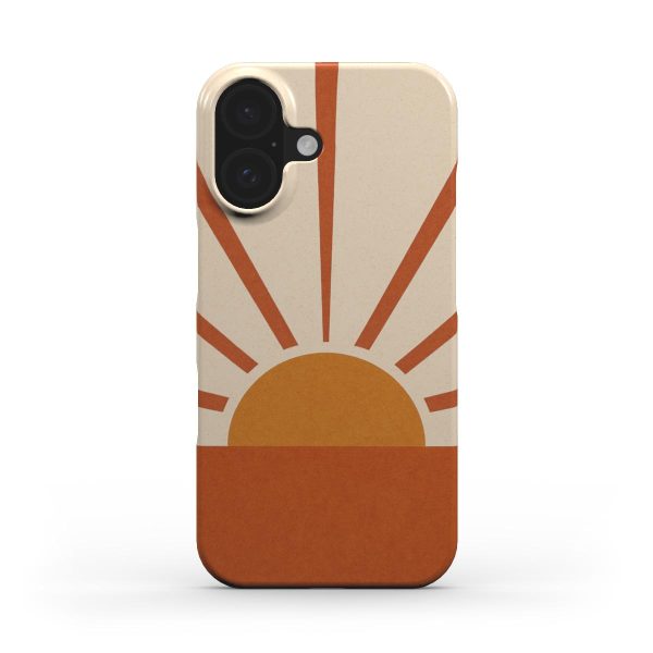 Atomic Sunburst Mid-Century Modern Phone Case - Image 2