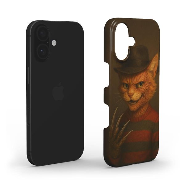 Kruger Inspired Cat iPhone Case - Image 3